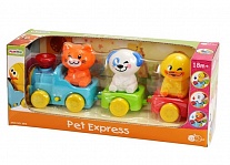 Картинка Развивающая игрушка PLAYGO Экспресс с домашними животными (2815)