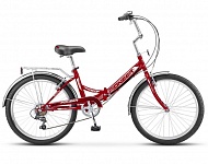 Картинка Велосипед Pioneer Ostin 24 (16, красный/черный/белый)