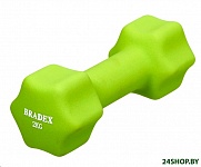 Картинка Гантель Bradex SF 0542 (2 кг, салатовый)