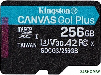 Картинка Карта памяти Kingston Canvas Go! Plus microSDXC 256GB
