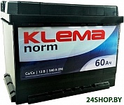 Картинка Автомобильный аккумулятор Klema Norm 6CТ-60А3(0) (60 А·ч)