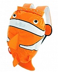 Картинка Рюкзак Trunki Chuckles the Clown Fish - Medium PaddlePak (0112-GB01)
