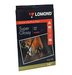Картинка Фотобумага Lomond Суперглянцевая A4 340 г/м2 20 листов [1100301]