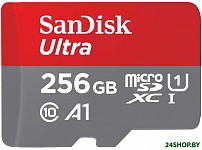 Ultra microSDXC SDSQUAC-256G-GN6MA 256GB (с адаптером)