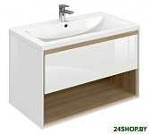 Тумба под умывальник Cersanit Louna 80 / SP-SZ-LOU-CO80/Wh
