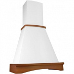 Картинка Кухонная вытяжка Elikor Ротонда 50П-650-П3Л (бежевый/бук орех)