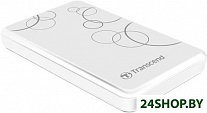 Внешний жесткий диск Transcend StoreJet 25A3 1TB White (TS1TSJ25A3W)