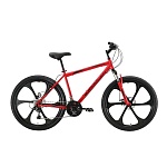 Картинка Велосипед BLACK ONE Onix 26 D FW 2021-2022 HQ-0005344 (красный/черный/красный)