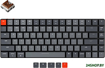 K3 Wireless V2 White LED K3-D3 (Keychron Low Profile Optical Brown, нет кириллицы)