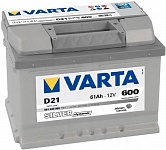 Картинка Автомобильный аккумулятор VARTA Silver Dynamic D21 561400060 (61 А/ч)