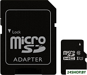 Картинка Карта памяти Perfeo PF64GMCSX10U1A microSDXC 64GB (с адаптером)