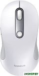 F02 Ergonomic Wireless Mouse (белый, без батарейки в комплекте)