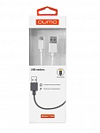 Картинка Кабель QUMO USB-mUSB PVC-PVC 1,5m (White)