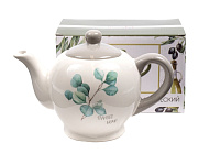 Картинка Заварочный чайник Home Line Цветущий эвкалипт HC718R-G12