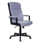 Картинка Кресло Бюрократ DOMINUS/#G 10-128 (серый)