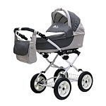 Картинка Детская универсальная коляска Rant Fenix Classic 2 в 1 (08, серый)