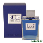 Картинка Туалетная вода Antonio Banderas Blue Seduction for men (100 мл)