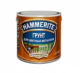 Картинка Грунт-эмаль Hammerite для цветных металлов, стекла и кафеля 0,5 л (красный)