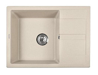 Картинка Кухонная мойка ZorG Apollo 65 (слоновая кость)
