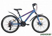 Картинка Велосипед Aist Rocky Junior 2.1 2022 (24, синий)