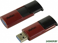 Картинка USB Flash Netac 256GB USB 3.0 FlashDrive Netac U182 Red (NT03U182N-256G-30RE)