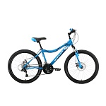 Картинка Велосипед BLACK ONE ICE 24 D 2022 HQ-0005358 (синий/белый/синий)