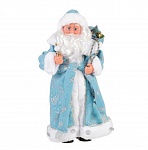 Картинка Фигура под ёлку Зимнее волшебство Дед Мороз в синей шубе с подарками (3555407)
