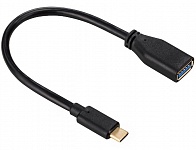 Картинка Кабель Hama H-135712 USB3.1 USB A (f)/USB Type-C (m) (0.15 м) (00135712)
