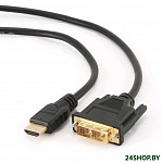 Картинка Кабель Cablexpert CC-HDMI-DVI-10 (черный)