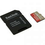 Картинка Карта памяти SanDisk Extreme microSDXC SDSQXBZ-064G-GN6MA 64GB (с адаптером)