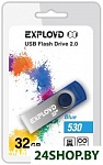 Картинка Флеш-память EXPLOYD 530 32GB (blue)