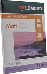 Картинка Фотобумага Lomond Матовая двухстороняя А3 170 г/кв.м. 100 листов (0102012)