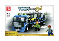 Картинка Конструктор JIE-STAR Town 20509 Large Transport Truck