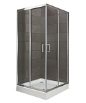 Картинка Душевой уголок BelBagno UNO-195-A-2-90-C-Cr (прозрачное стекло)