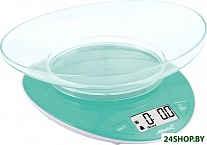 Картинка Весы кухонные электронные с чашей Atlanta ATH-6199 (зеленый)