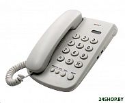 Картинка Проводной телефон TeXet TX-241 (белый)
