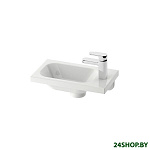 Картинка Умывальник Ravak Chrome 400 правый 40x22 [XJGP1100000]