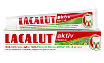 Lacalut Зубная паста Aktiv Herbal, 75 мл