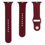 Картинка Ремешок Evolution AW44-S01 для Apple Watch 42/44 мм (wine red)