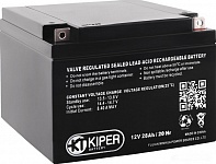 Картинка Аккумулятор для ИБП Kiper GP-12260 (12В/26 А·ч)
