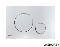 Картинка Панель смыва Alcaplast M671 (хром глянцевый)