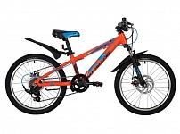 Картинка Детский велосипед Novatrack Extreme 20 (оранжевый/черный, 2020)