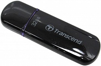 Картинка Флеш-память Transcend JetFlash 600 32 Гб (TS32GJF600) Черный