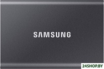 Картинка Накопитель SSD SAMSUNG T7 500Gb MU-PC500T/WW (чёрный)