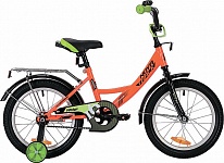 Картинка Детский велосипед Novatrack Vector 18 (оранжевый, 2019)