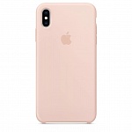 Картинка Чехол Apple Silicone Case для iPhone XS Max Pink Sand