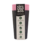 Картинка Термокружка Circular&Co 0.34л (черный/розовый)