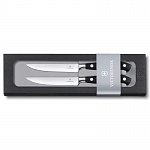 Картинка Набор ножей кухонных Victorinox Forged Steak (7.7242.2W) (черный)