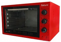 Картинка Мини-печь Saturn ST-EC 3801 (красный)