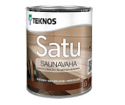 Картинка Пропитка Teknos Satu Saunavaha 0.9 л (бесцветный)